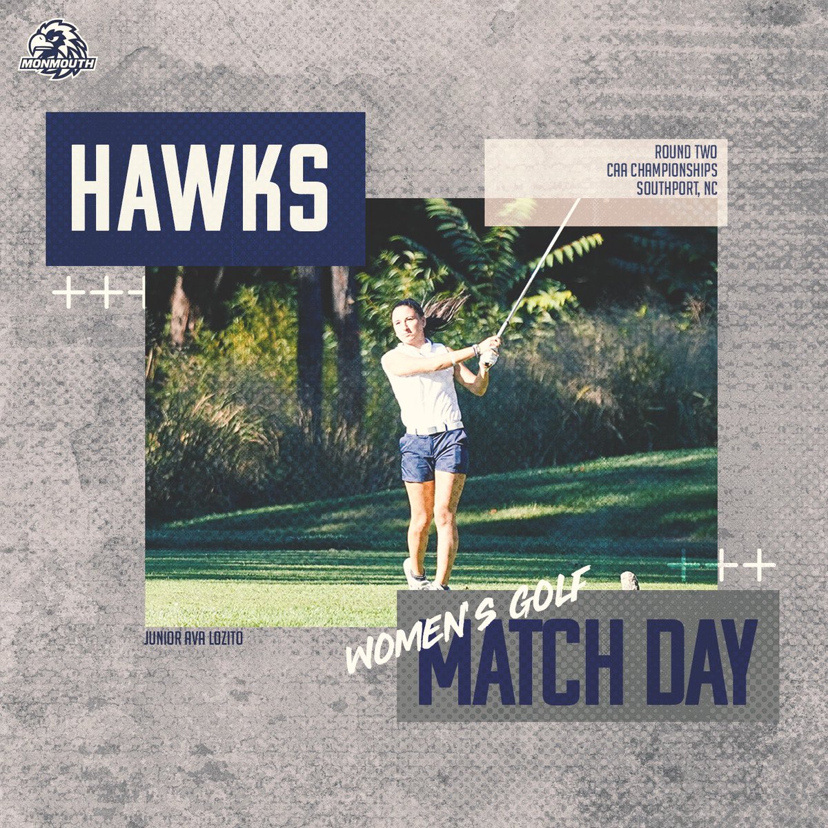 Round Two at the CAA Championships. 

#FlyHawks