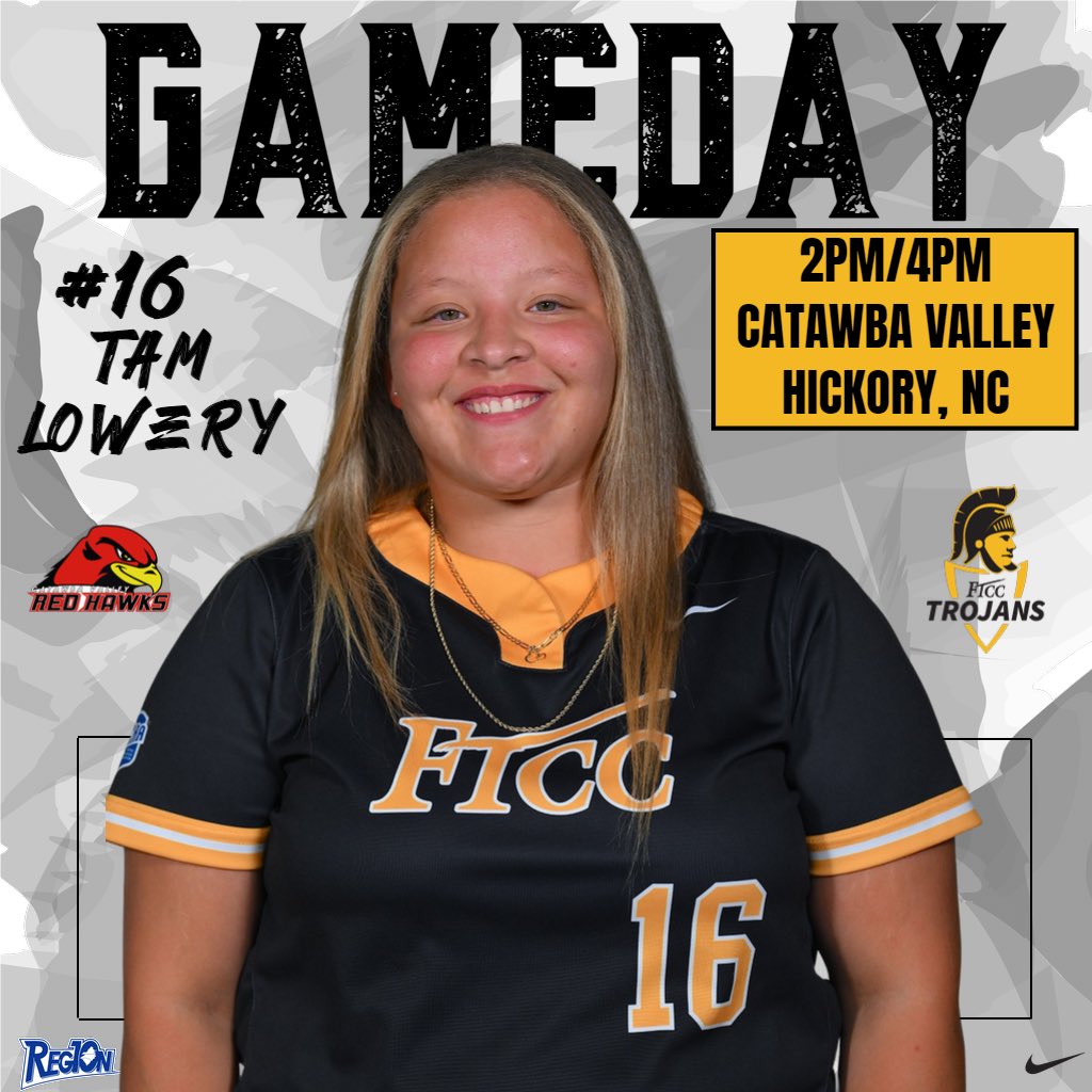 GAMEDAY🥎 Softball is on the road this weekend! 🆚Catawba Valley 📍Hickory, NC 🕛2pm/4pm 📺 youtube.com/@CVCCRedHawks 📊GameChanger