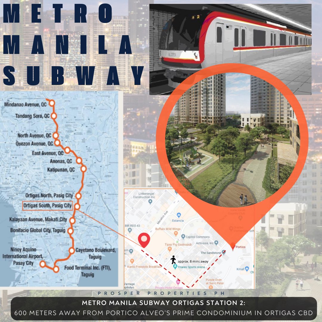 bel_eyadan's tweet photo. A multi-awarded residential project here and abroad, PORTICO offers you a rare breathing space: 3.6-ha dev't, 70% open space.

PORTICO is only 600m away from Ortigas Station 2 of Manila Subway &amp; <15 mins away frm BGC via BGC-Ortigas Bridge.

#alveoland #ayalaland #condo #manila https://t.co/Gqw3C7otL1