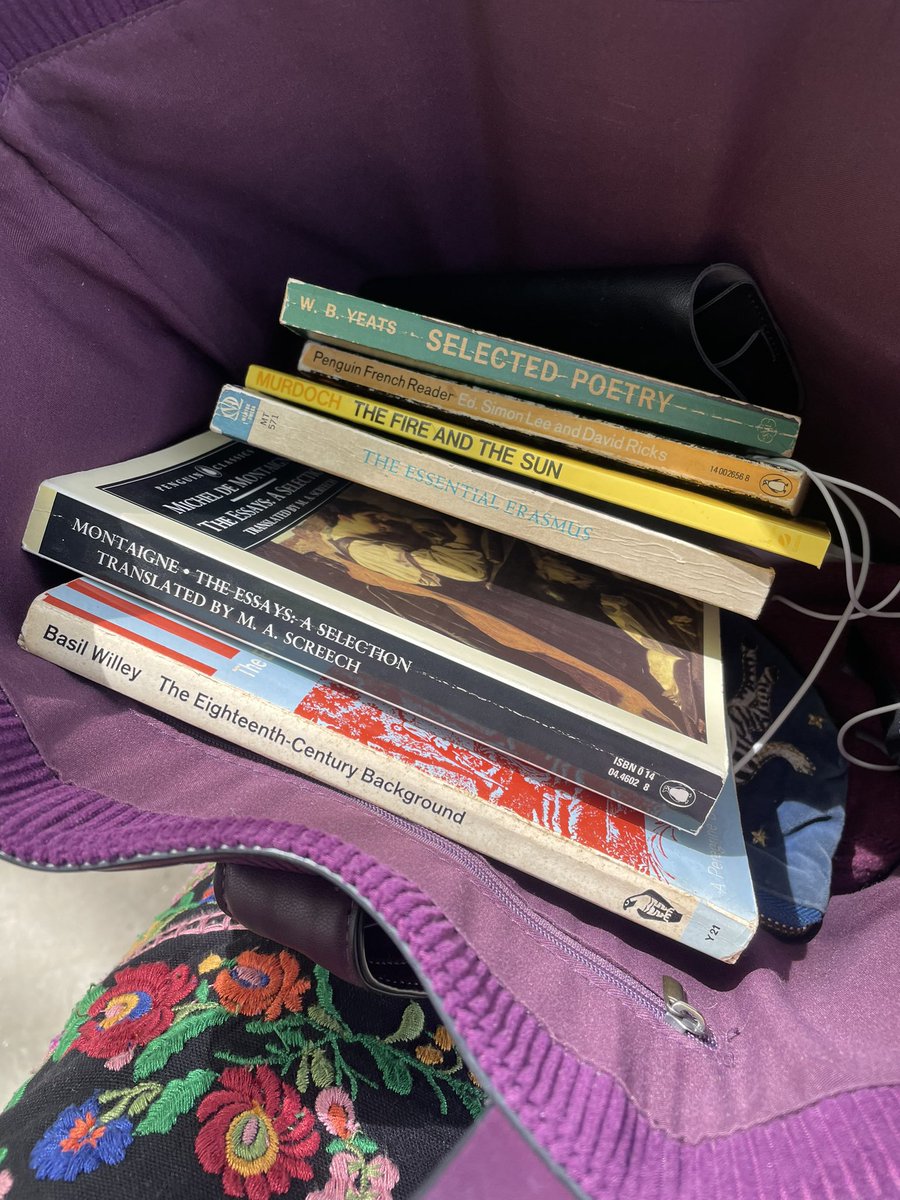 What’s in my bag: just been to Walden Books edition