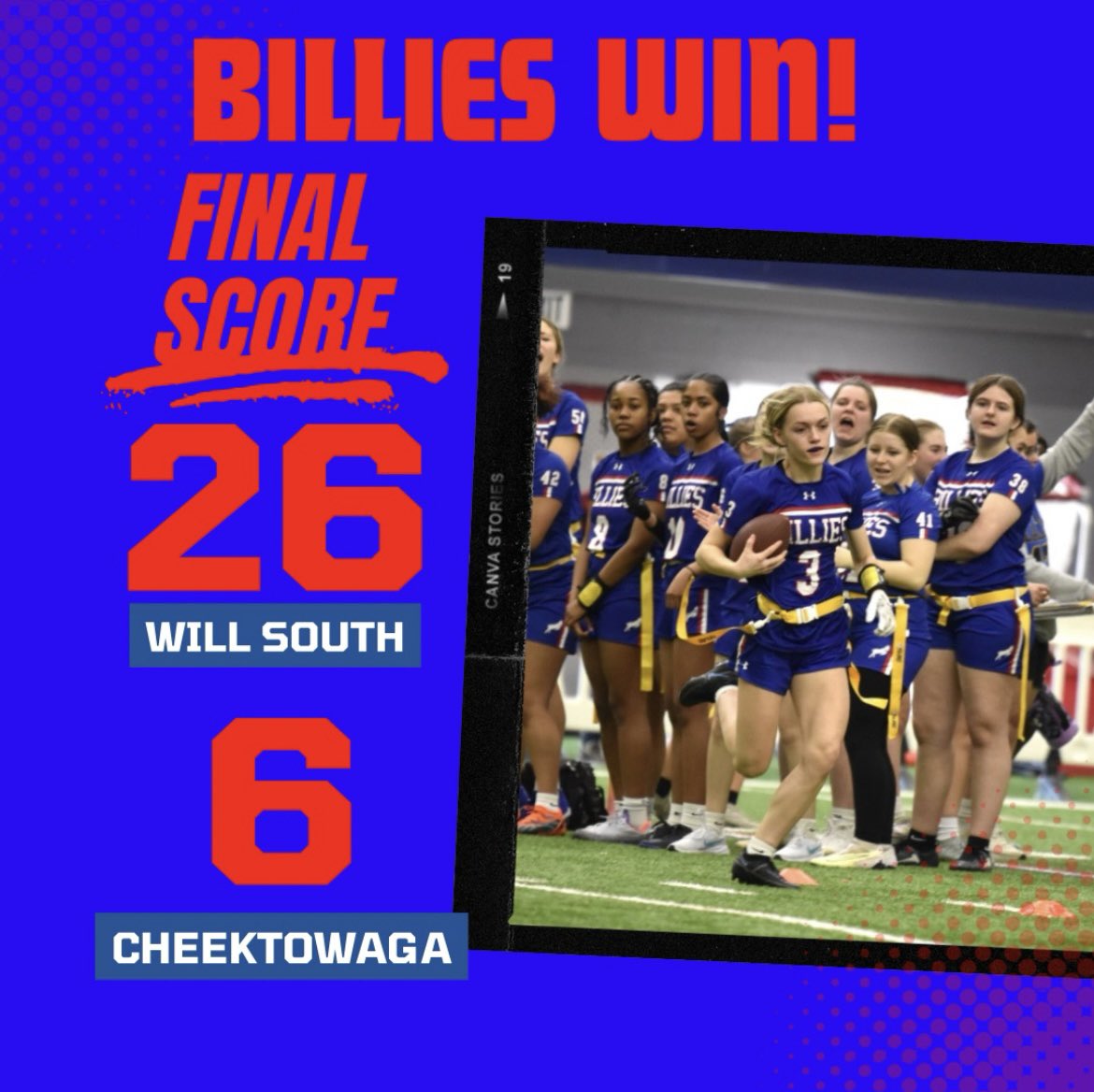 Williamsville South Varsity Flag Football (@willsouthflag) on Twitter photo 