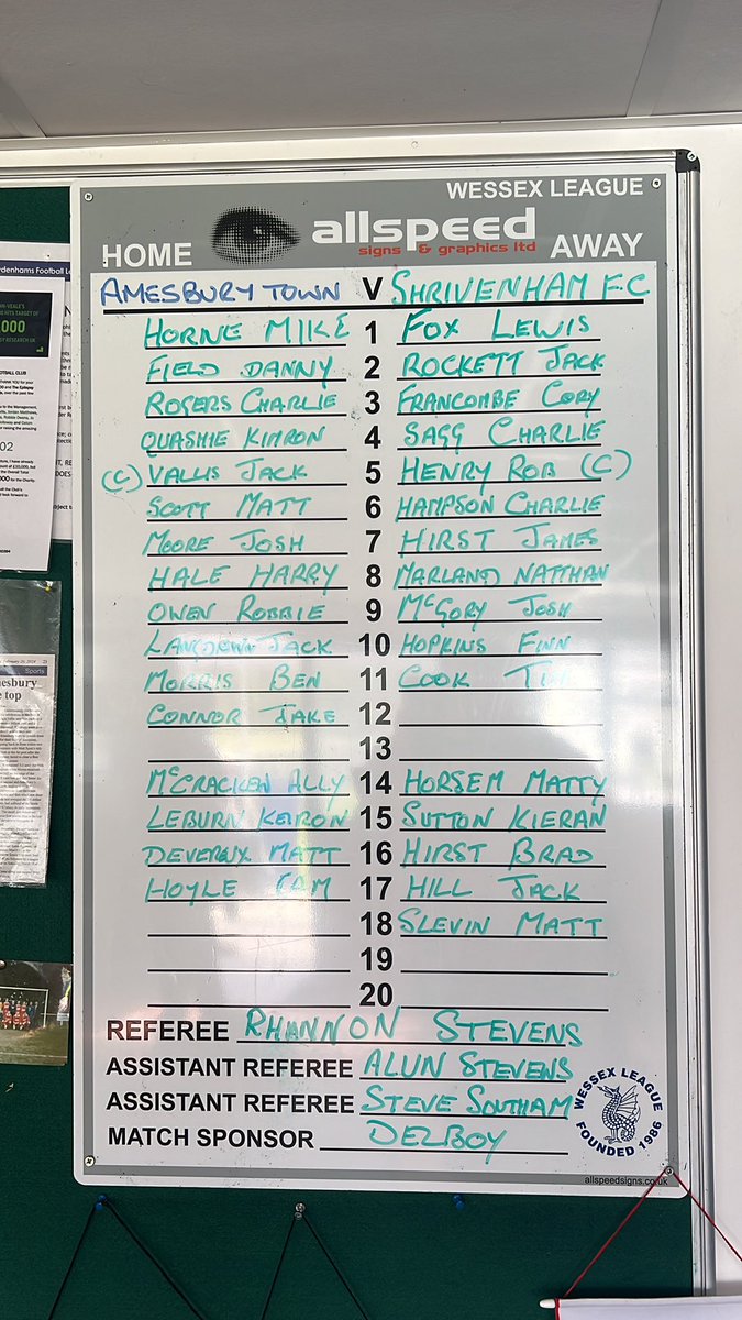 Amesbury Town FC tweet media