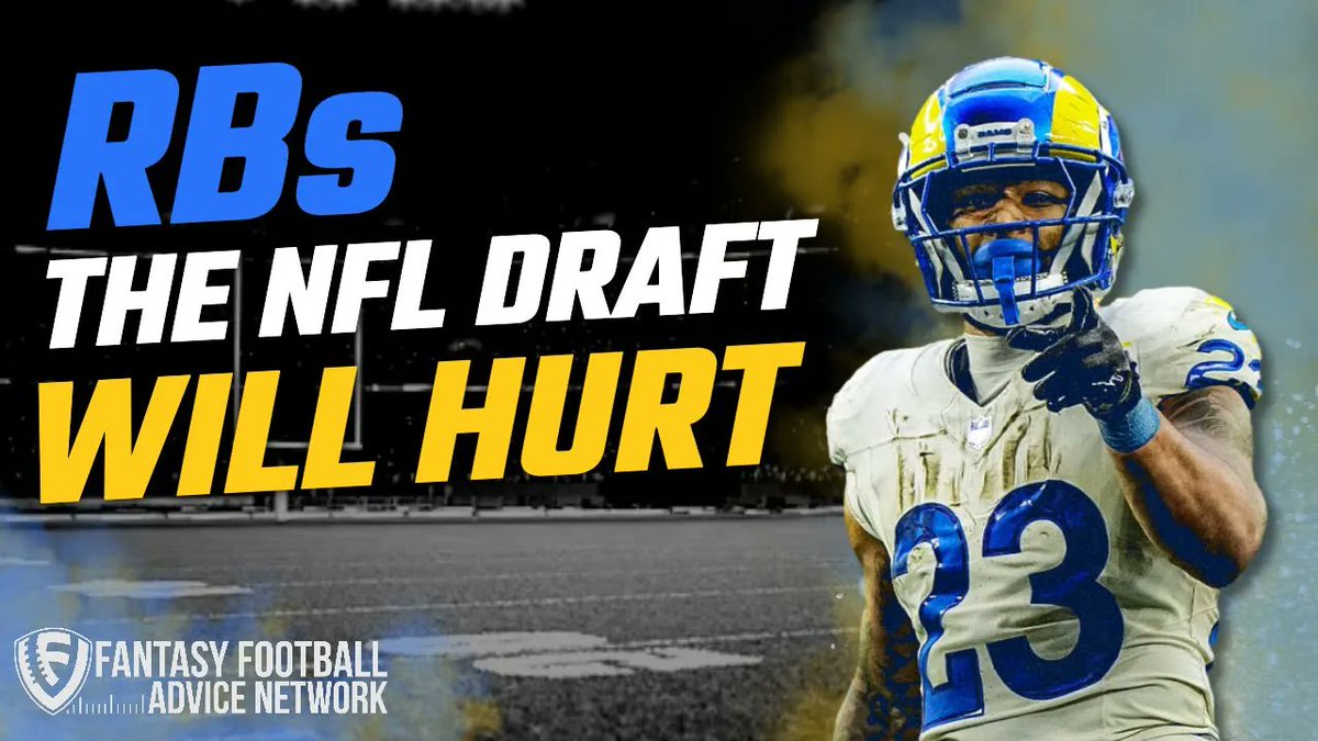 Draft Night Disaster: RBs You MUST Trade Now! 🚫🏈 Are you ready to see which RBs you MUST trade before it's too late? #fantasyfootball #NFLDraft brought to you by @FFAdviceCorey and @KyleDozier Link: youtu.be/oQV_Anf5UAU Come hang out with us at fantasyfootballadvice.com…