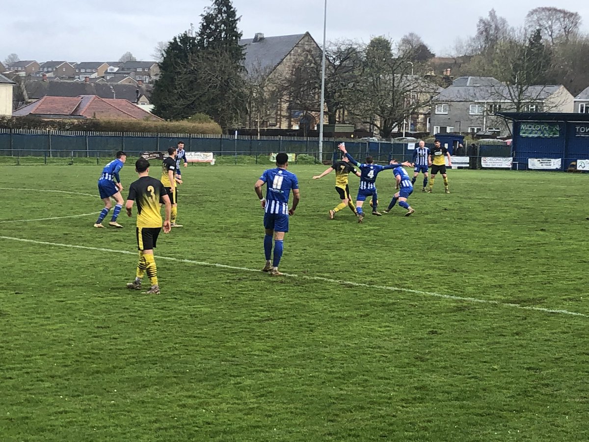 Today, @PenicuikAth v @LuncartyFC in the East of Scotland League Premier Division.