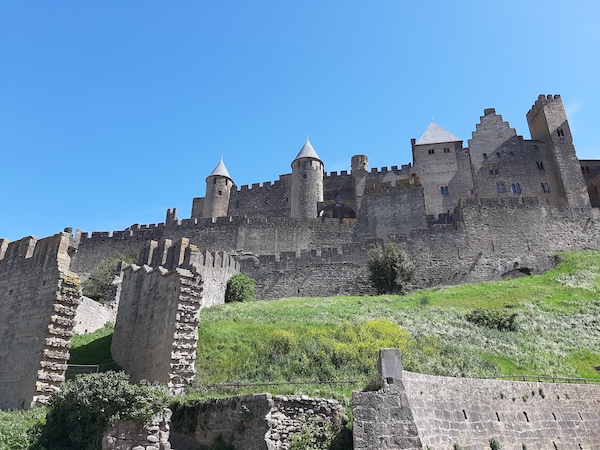 Carcassonne Castle in France.
It's a world heritage.