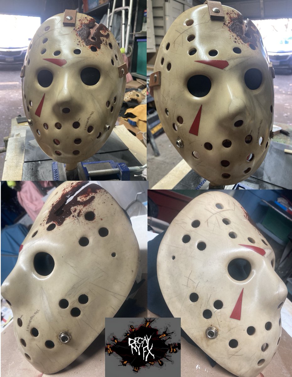 40 years ago, they said it was The Final Chapter. They underestimated the longevity of the monster they had brought into the world. He's still out there. Anyone ordering a Part 4 hockey mask today is getting 40% off. #FridayThe13th #DecayNYFX #Horror