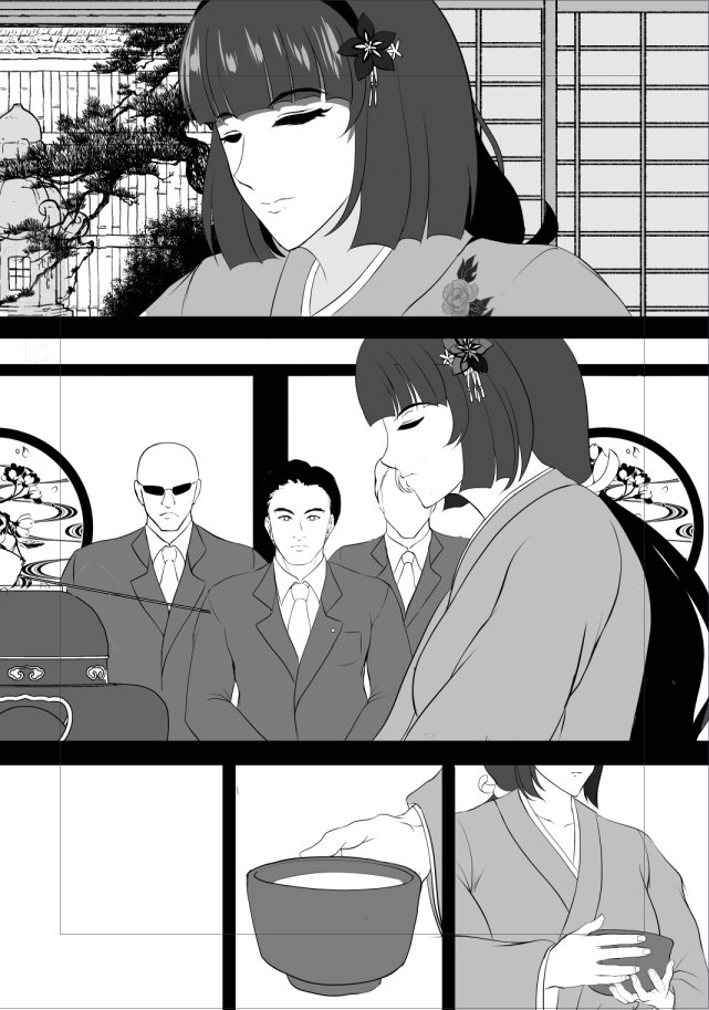 何の漫画を書いとるんやワシは・・・ 