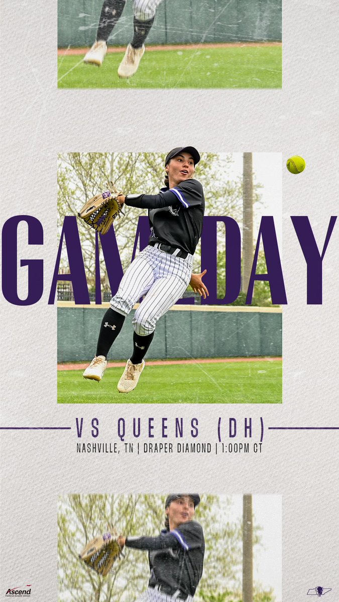 It’s a big time home field 𝐆𝐀𝐌𝐄𝐃𝐀𝐘 ‼️

Today's info ⤵️
🆚 Queens
📍 Nashville, Tenn.
⏰ 1pm CT
📊 G1: bit.ly/3W4rKqK
📊 G2: bit.ly/3VYSmK2
📺 G1: bit.ly/3vSV60U
📺 G2: bit.ly/3Q2qxMT

#IntoTheStorm ⛈️ | #HornsUp 🤘