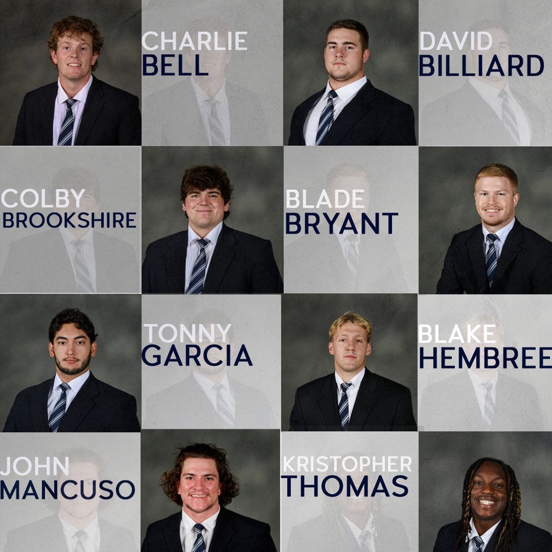 Congratulations to 12 of our Seniors, who have been honored by the NFF Hampshire Honor Society! These young men have maintained a 3.2 GPA or higher, throughout their college career. Berry is one of fifty-nine schools to have at least ten honorees in 2024!  #BerryFootball #BUILD