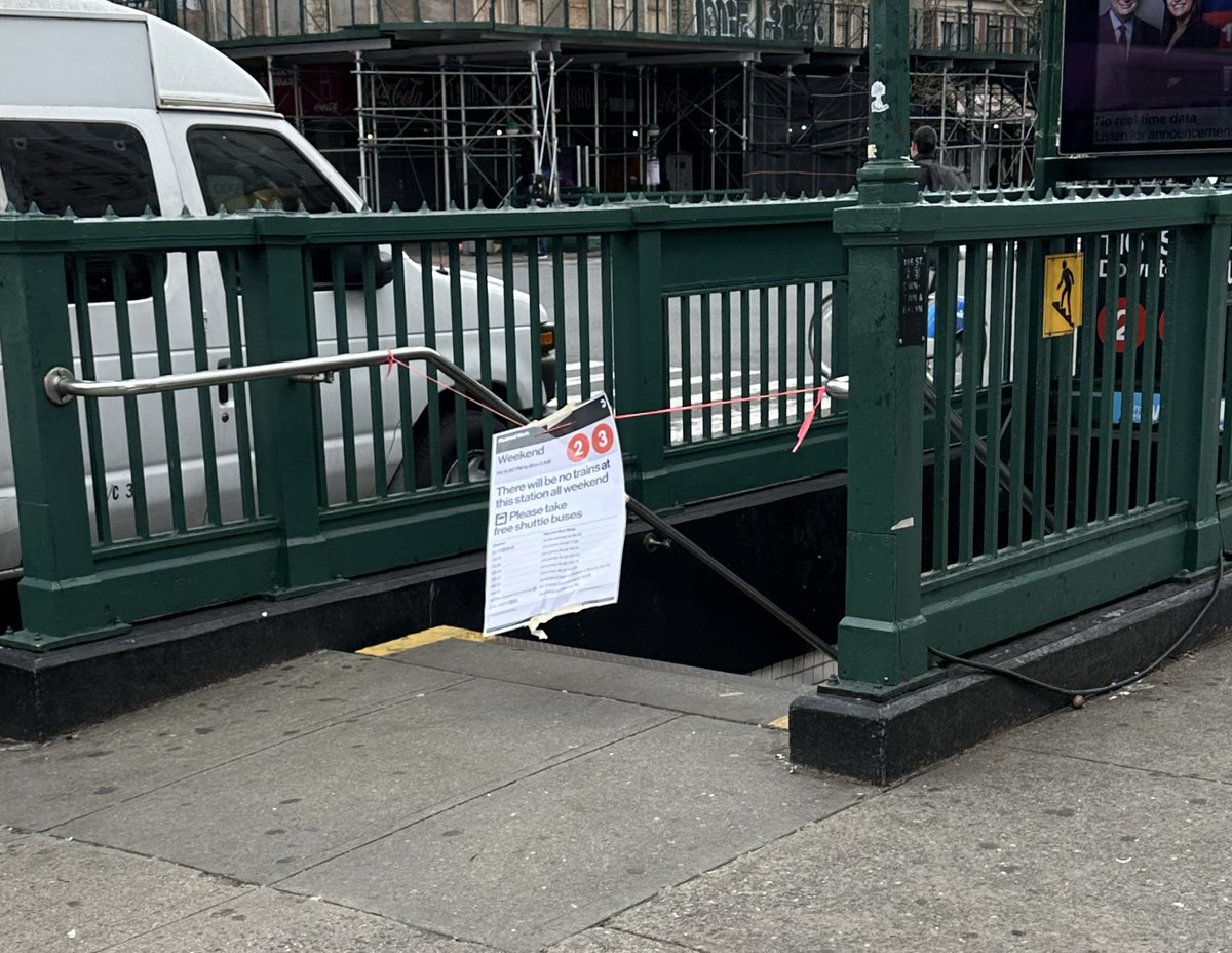 .<a href="/MTA/">MTA</a> needs to upgrade their sign technology. but at least it's on the outside of the station.