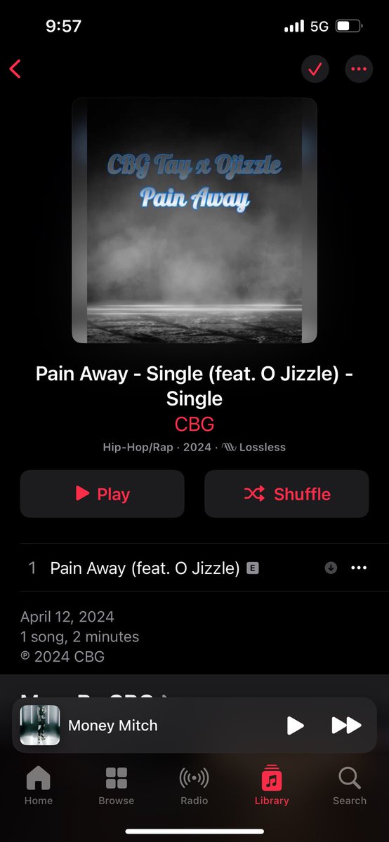 CBG_Ent1's tweet photo. Pain Away Out Now✅🙏🏾 #CBG4L🖤 https://t.co/inprF8Ibdn