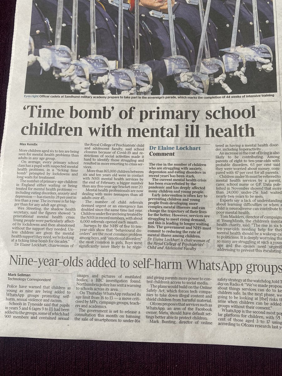 Notes to my boy ✉️ (@notestomyboy) on Twitter photo My 9 yo Son was “mentally ill” until an underlying physical source of inflammation was considered. Given this could be a simpler solution to the impossible CAMHS route, does this not deserve a mention <a href="/thetimes/">The Times and The Sunday Times</a> @DrElaineLockha1 ? #pans #pandas My 9 yo Son was “mentally ill” until an underlying physical source of inflammation was considered. Given this could be a simpler solution to the impossible CAMHS route, does this not deserve a mention <a href="/thetimes/">The Times and The Sunday Times</a> @DrElaineLockha1 ? #pans #pandas