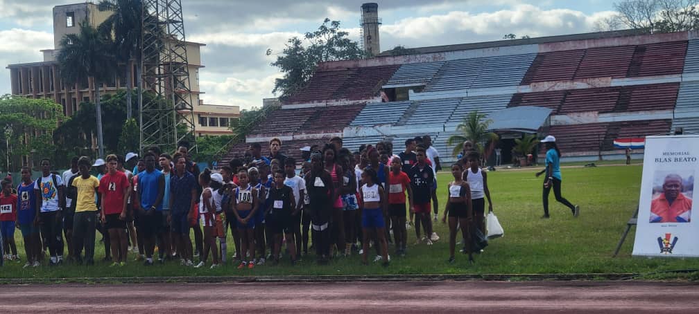 Memorial Blas Beato de Atletismo 2024 se vive hoy en #LaHabana. Uno de los proyectos de desarrollo del #atletismo en #Cuba