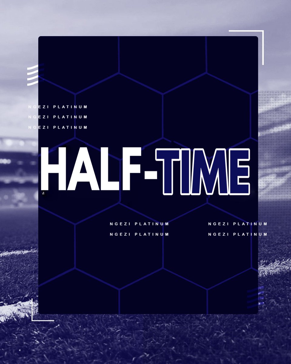 ⏸️ 𝐇𝐀𝐋𝐅-𝐓𝐈𝐌𝐄 We lead at the break. Ngezi Platinum Stars 1⃣- 0️⃣ Highlanders 2'| Vuwa ⚽ #DistinctlyPlatinum | #DefendTheThrone