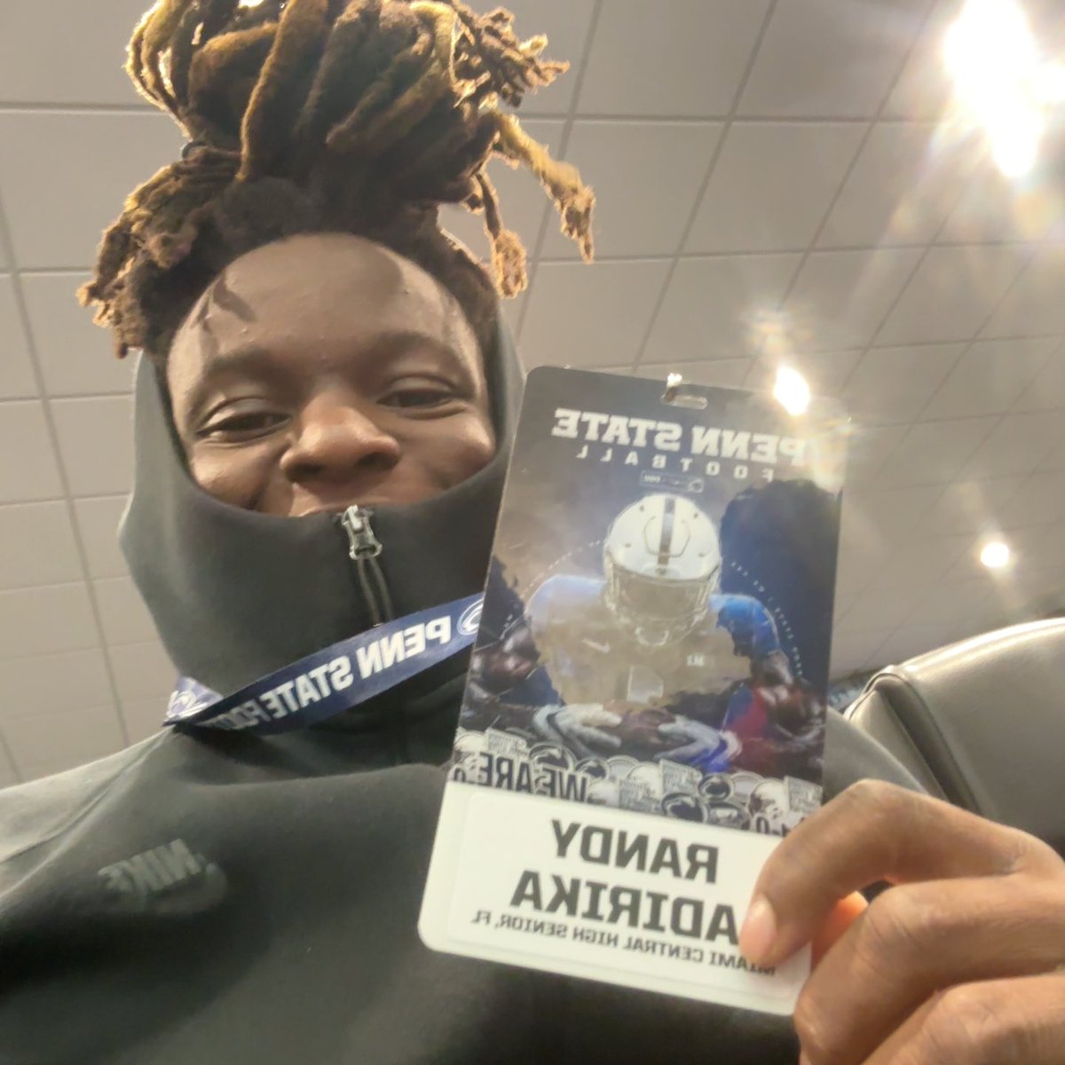 RandyAdirika's tweet photo. I’m here 😮‍💨🔵⚪️ #nittanylions https://t.co/bZduJQrTKm