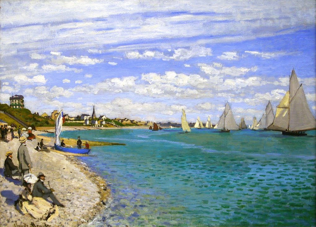 Claude Monet
Regatta at Sainte-Adresse
1867