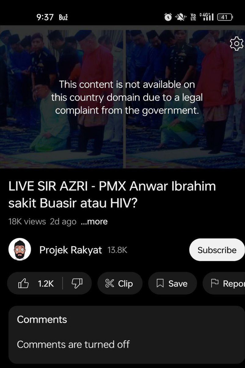 Punya lah takut sampai semua disekat kerajaan Madanon. Bapok Basikal betul takut rakyat tahu penyakit Anwar ni. Kalau bukan HIV AIDS Anwar tu sakit apa? Buasir? Muhyiddin mantan PM dulu cirit birit pun pejabat PM keluar makluman. Ni kenapa PMO senyap tak jawap?