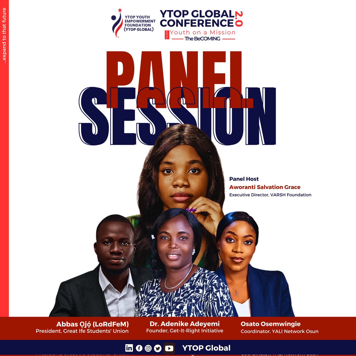 YTOPGLOBAL's tweet photo. Happening Now
YTOP Global
...expand to that future
#ytop #ytopglobal #ytopconference #youthonamission #ytopconference2 #GlobalChangeMaker #personaldevelopment #youthdevelopment #capacitydevelopment #ImpactChronicles https://t.co/JOXJG0wne2
