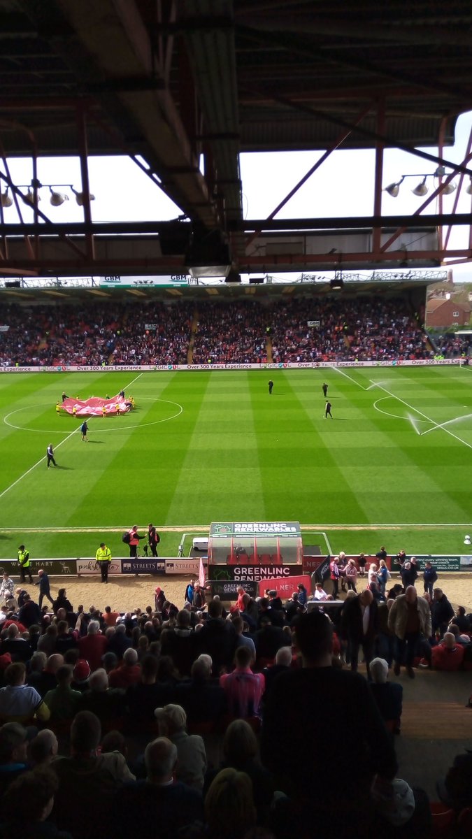 My church @LincolnCity_FC ❤️🤍❤️🤍