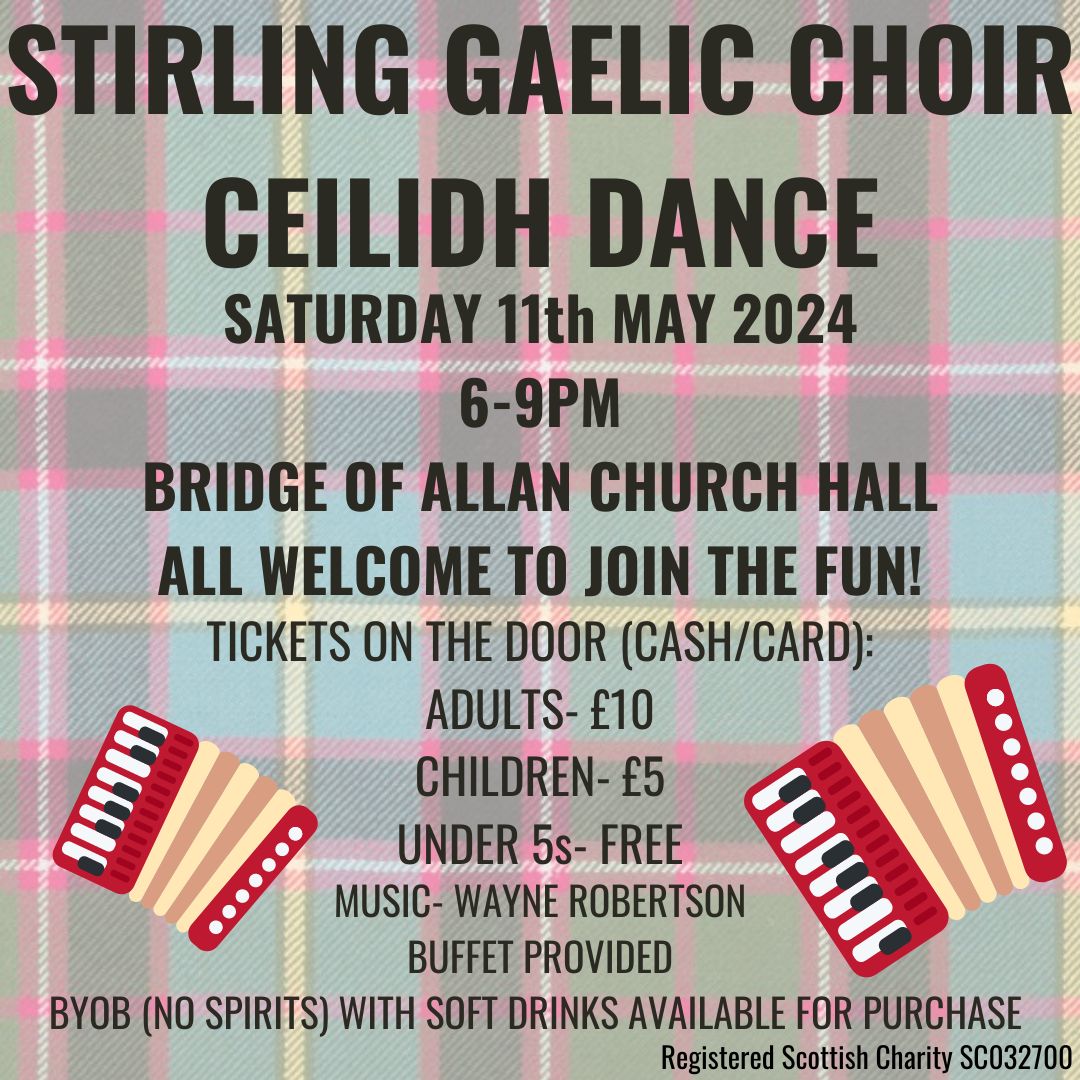 We are hosting a ceilidh on Saturday 11th May- see the facebook event link for details😀 fb.me/e/3zhwy0Kea
