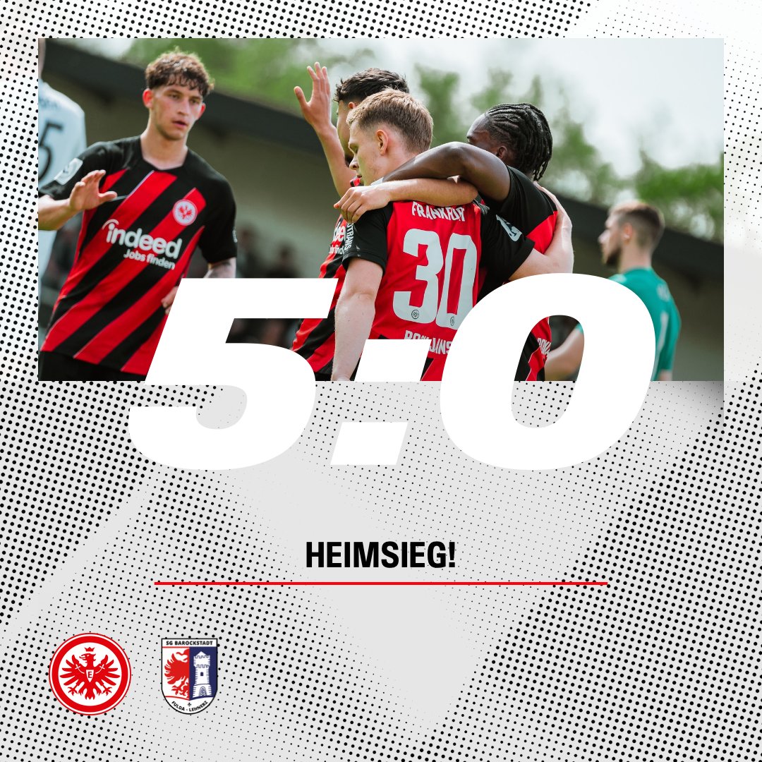 Bärenstarker Auftritt, nächster Heimsieg! ❤️‍🔥😍 #SGE #sgeU21 | #SGESGB