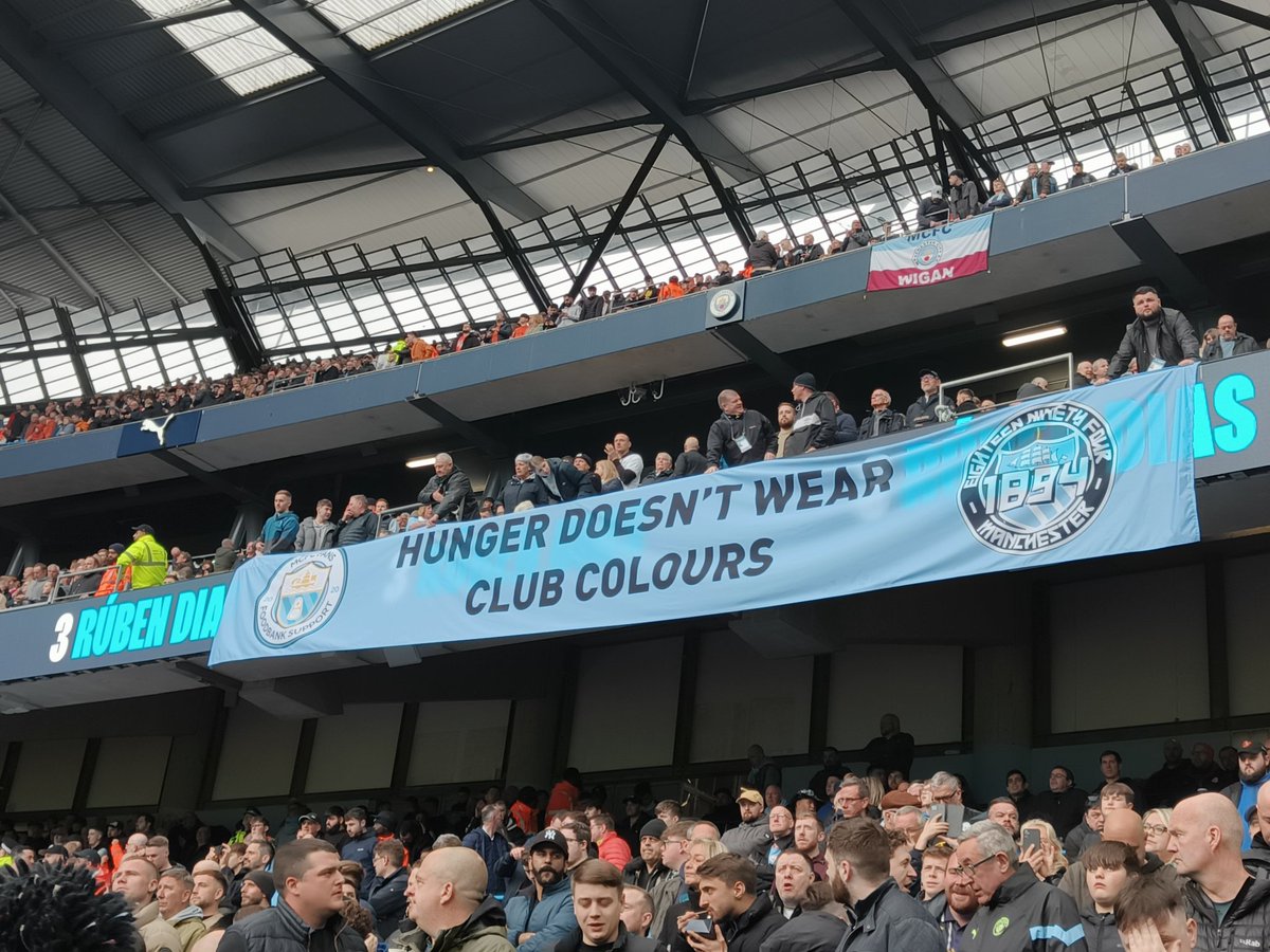 Thank you <a href="/WeAre1894/">1894</a> for showing solidarity with working class communities across the country 🩵✊ #HungerDoesntWearClubColours #RightToFood

<a href="/SFoodbanks/">FANS SUPPORTING FOODBANKS #RightToFood</a> <a href="/mufcfoodbank/">MUFC Fans' Foodbank</a> <a href="/IFoodbanks/">Irons Supporting Foodbanks</a> <a href="/nufcfoodbank/">NUFC Fans Foodbank</a> <a href="/sufcfoodbanks/">Fans Supporting Southend Foodbanks</a> <a href="/ITFC_FSF/">Ipswich Fans Supporting Foodbanks</a> <a href="/Villafansfb/">AVFC Fans Foodbank Support</a>