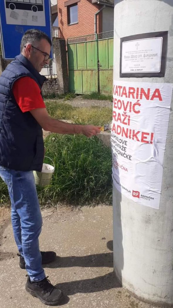 Štandirali smo u Dalju i lijepili plakate po Vukovaru‼️