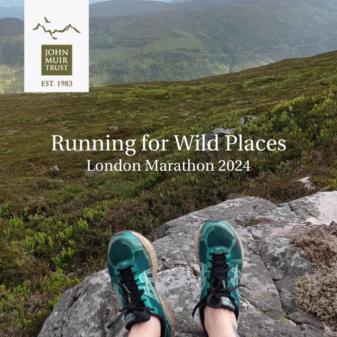 I’m running  the #LondonMarathon in one week for Wild Places! 🏃‍♀️🌿

<a href="/JohnMuirTrust/">John Muir Trust</a> is a leading voice for nature conservation, championing the belief that society thrives when nature has the freedom to repair itself. 💪

Support here: 

2024tcslondonmarathon.enthuse.com/pf/alexandra-c…