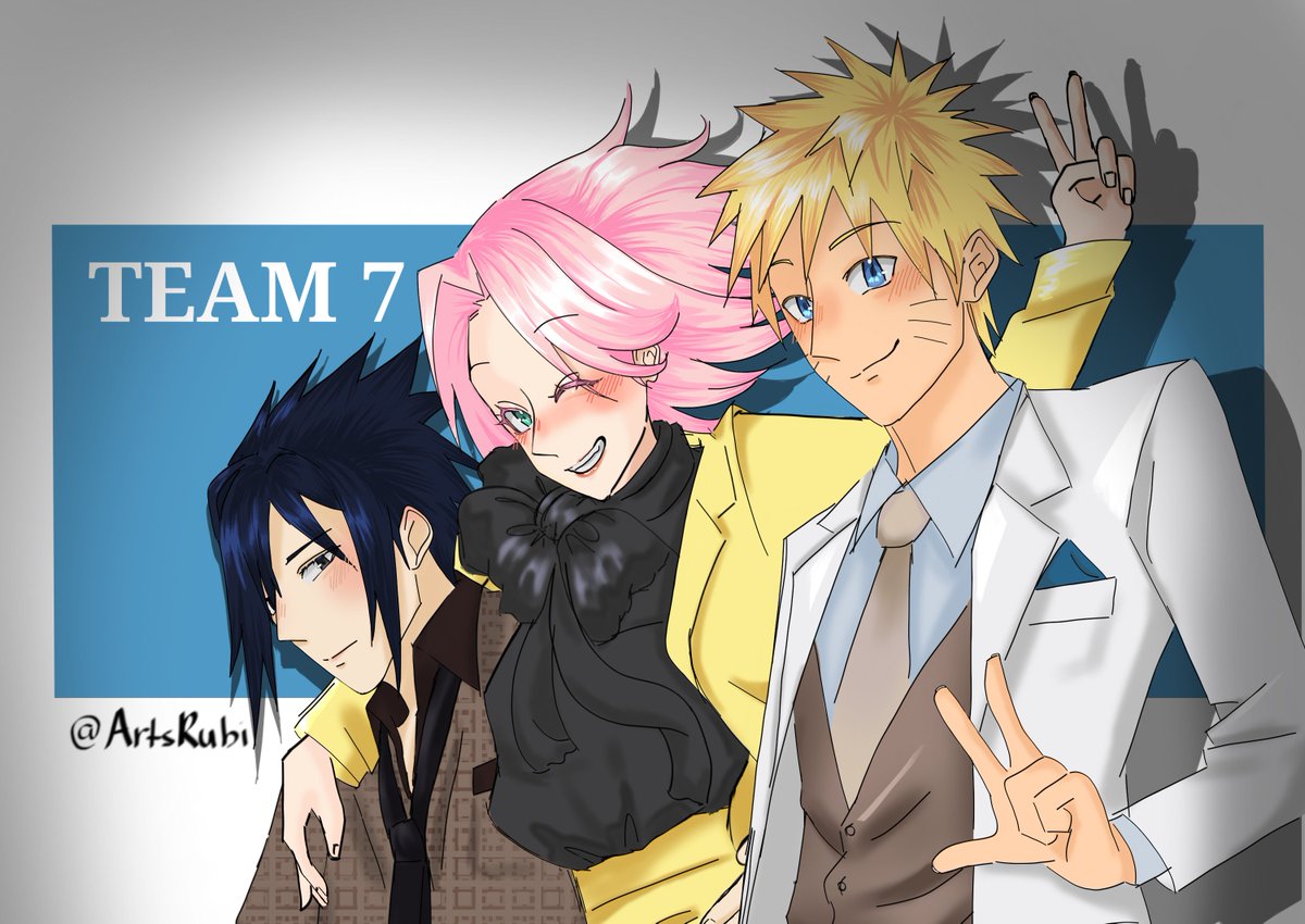 Team 7 ✨️🕴 

#Team7 #SasukeUchiha #sasuke  #NarutoUzumaki #Naruto #SakuraHaruno #sakura
#NarutoShippuden