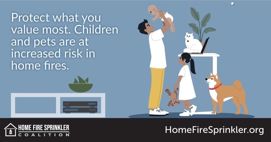 Home fires are fast and deadly. In every community, installing home fire sprinklers in new homes should be a top #communityriskreduction strategy. Use our free info and resources to help you make sprinklers a priority in your community. buff.ly/3ZC5Paf