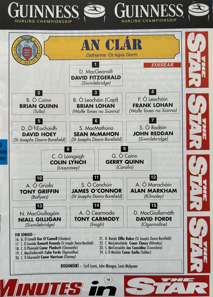 GAA Programmes tweet media