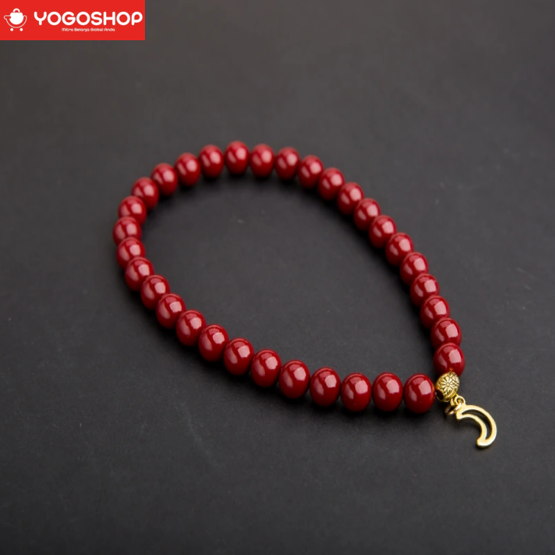 📣 Yogoshop Selected Product Preview

Prosperity Bracelet
✨Cinnabar Bead Chain: A Symbol of Luck
🛠 Finely Polished: Exquisite Craftsmanship
🎗 Gold and Silver Ornaments: Lightweight and Graceful

Stay tuned! 🌟

#Yogoshop #LuckyBracelet #FashionAccessories #LivingArt #DailyWear