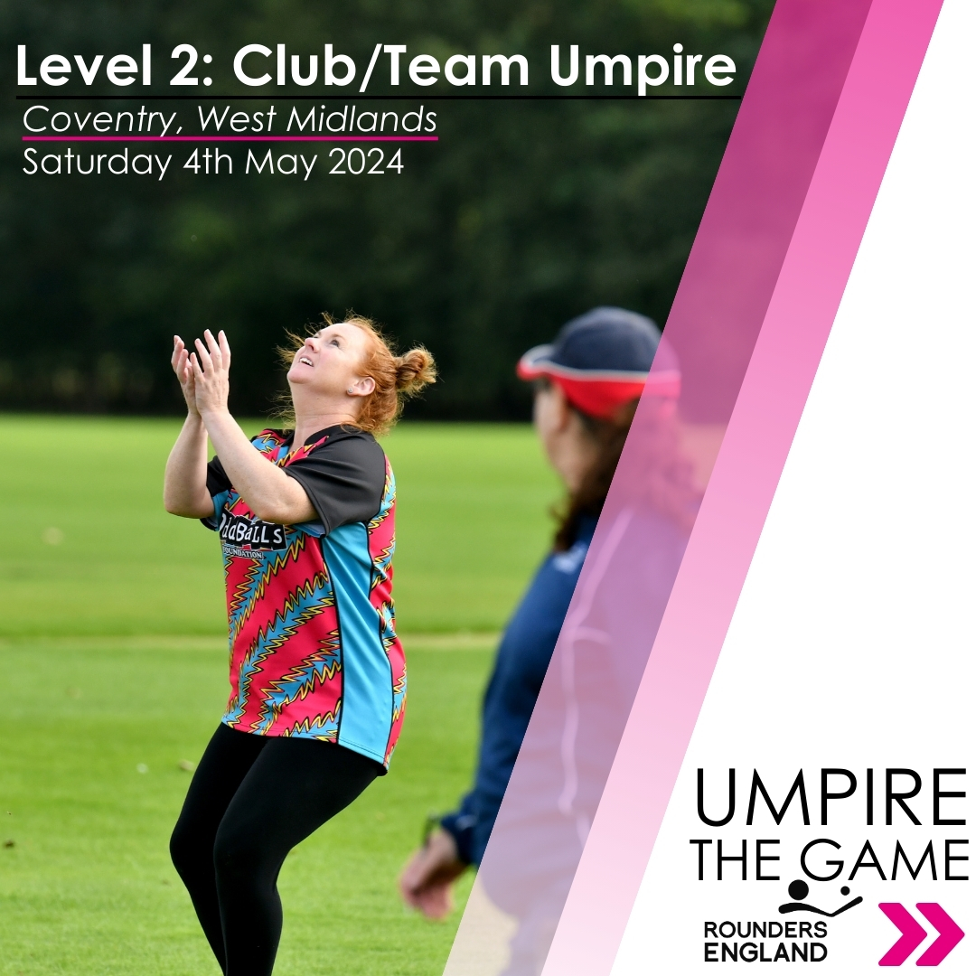 Become a certified Level 2 Club/Team Umpire with Rounders England! 🎓 Learn the ropes of umpiring safely and accurately, and kickstart your journey on the umpire pathway. ⭐ Don't miss out on this chance to be part of the action! Register today 👉️ bit.ly/L2UmpireWestMi…