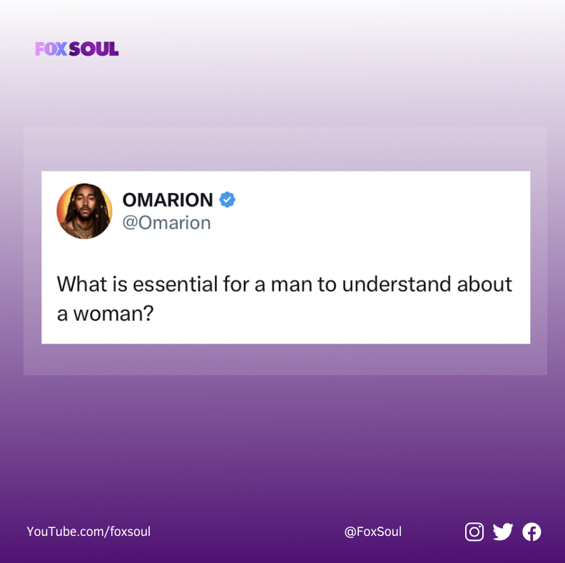 Oop! 🤭 Omarion is looking for some understanding. Let him know in the comments soulmates. #FOXSoul