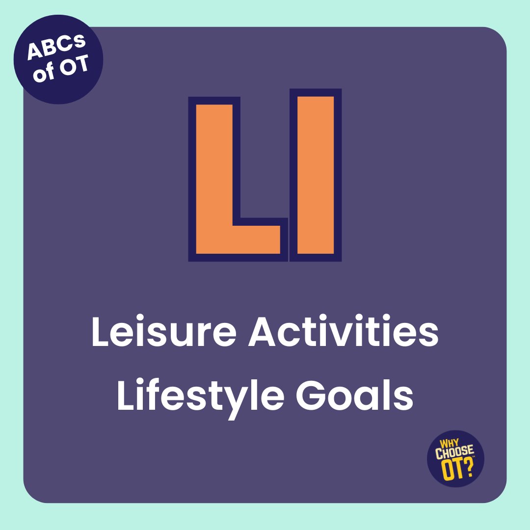 🎉 Continuing the Occupational Therapy Month celebration! Join us as we explore the wonderful world of OT through @shannenmarie_ot’s #ABCsofOT challenge! 🌟 Today, let's highlight the letter 'L'! #OccupationalTherapyMonth #WhyChooseOT #OccupationalTherapy #OTMonth