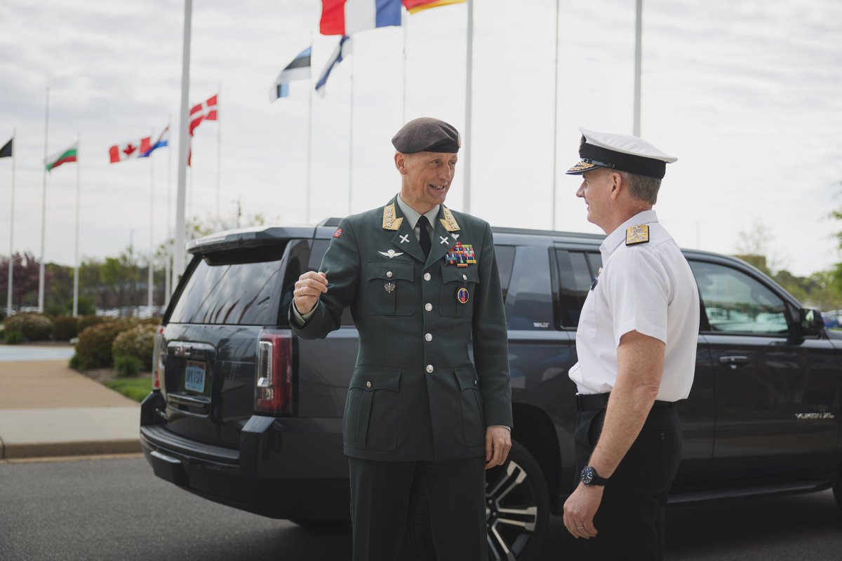 #Highlights of the week: 2⃣ Gen. Kristoffersen, the Chief of Defence of Norway🇳🇴, visited @NATO_ACT to gain a comprehensive understanding of the future warfare development strategies of the Alliance: act.nato.int/article/streng… #WeAreNATO