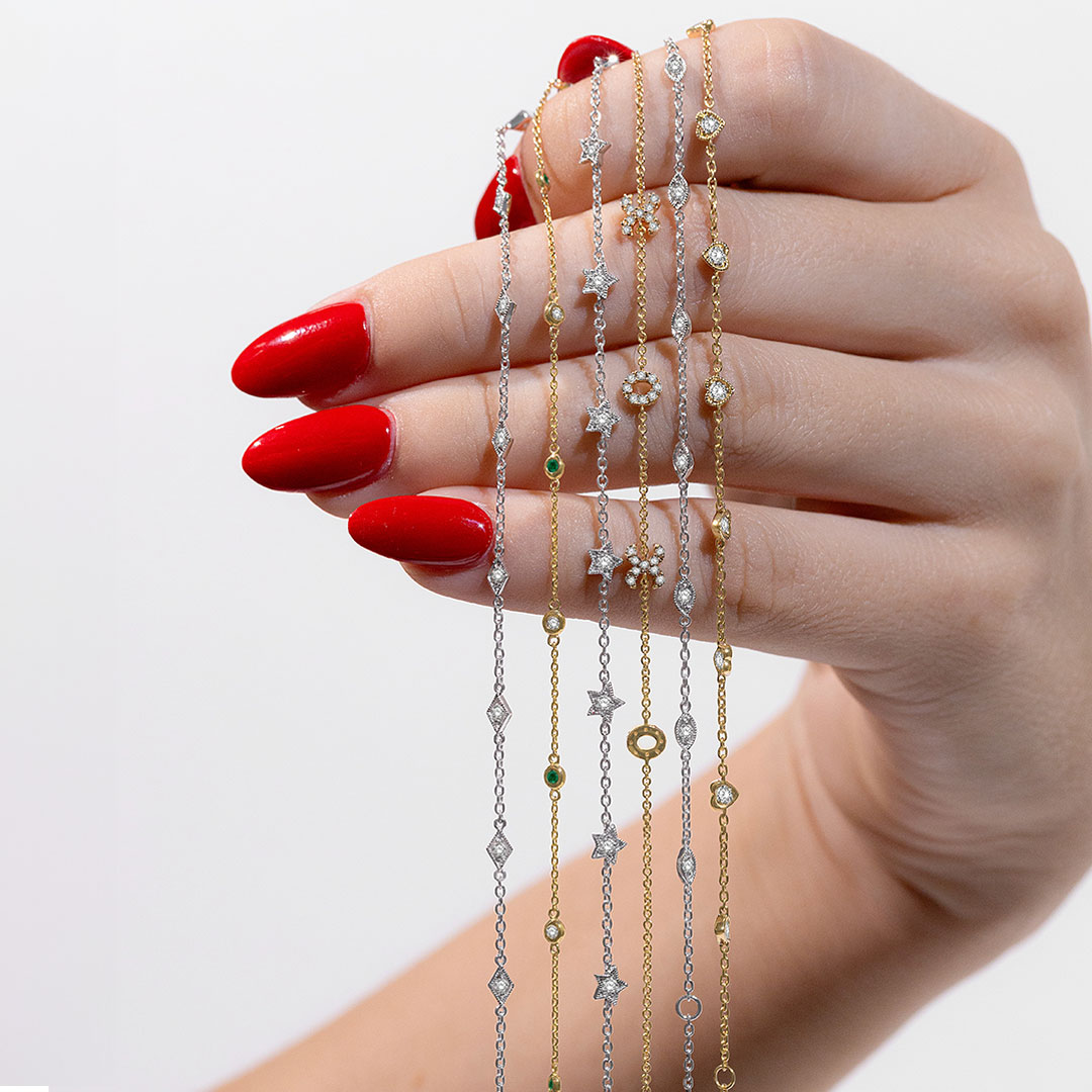 Let Your Wrist Do the Talking 🤪 Bracelets that Sparkle and Slay! #DaintyBracelets #ElegantArmlets #SparklingWristlet #JewelryCollection #SparkleSlay #BraceletBling #ASHI