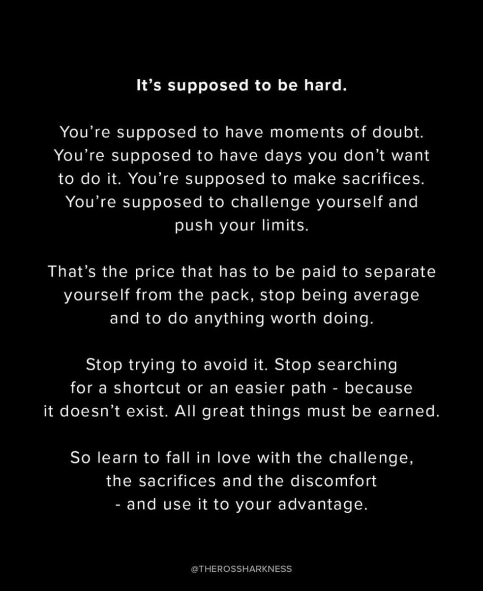 soontobemscpa's tweet image. all great things must be earned...

got some comfort from this, so decided to share it here.