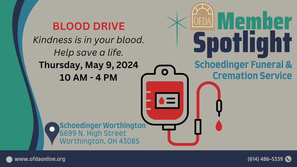 Join @SchoedingerFH and the American Red Cross for a lifesaving mission! 💉 Schedule your appointment today for their upcoming blood drive. Sign up now: ow.ly/W7X850Rf61I 
#BloodDrive #Community #GiveLife