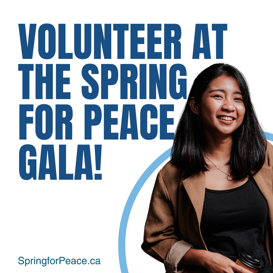 Be a part of our Volunteer Team and help us raise funds for restorative justice programs for youth during the 21st Annual Spring for Peace Gala! 

Click the link to sign up now: shorturl.at/efrsH

#SpringForPeace #EmpowerYouth