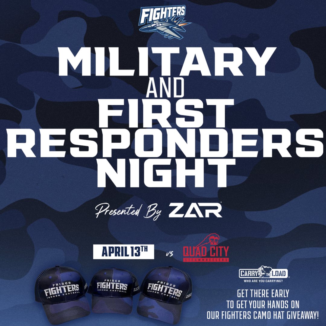 Excited to announce that Frisco Fighters Football has chosen us as the Non-Profit of the Night at Comerica Stadium Tonight! Join us as we shine a light on Memorial May and honor our nation's heroes. 🏈 fevo.me/48Eatbo #MemorialMay #FriscoFighters #NonProfitNight