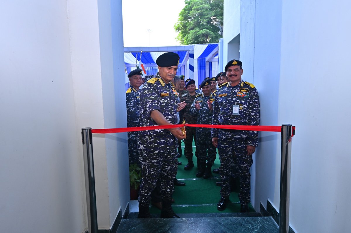 Two new married sailor’s accommodations, Megh Nath and Chakravarty, for sailors at Delhi-NCR region were inaugurated by Adm R Hari Kumar, PVSM, AVSM, VSM, ADC, Chief of the Naval Staff on 12 Apr 24 at Naraina Bagh. These accommodations are a major step towards mitigating shortage
