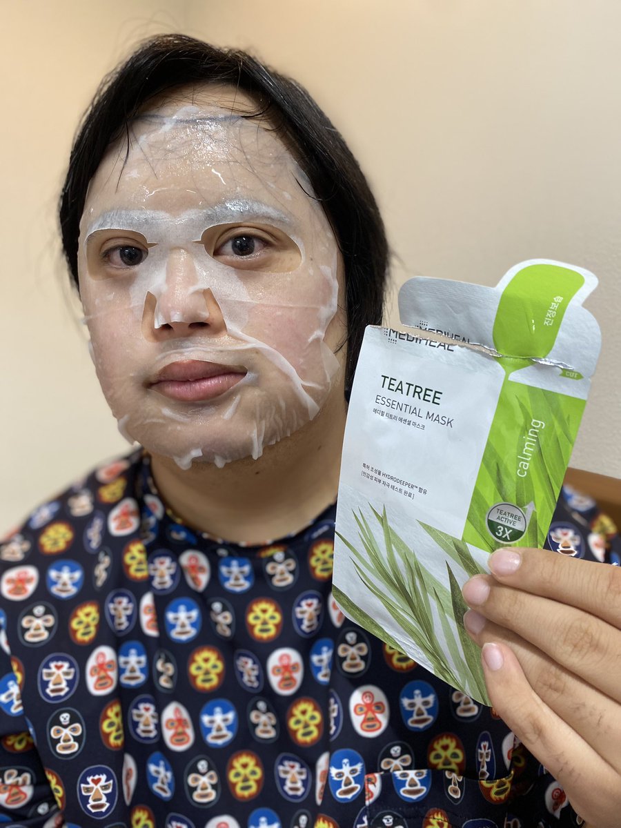 erinaS_SHUN3's tweet image. 火曜日に向けて準備中😆
#teatree
#美容男子
#downsyndrome