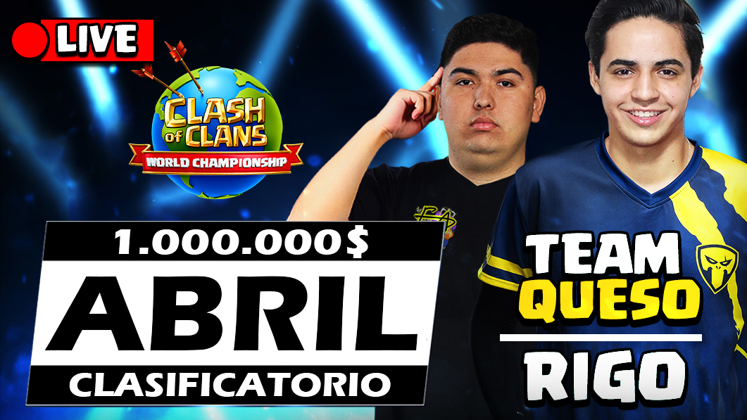 🔴ESTAMOS EN DIRECTO!! Comienza la primera Gran Cita del año! CLASIFICATORIO MUNDIAL de @CoCEsports apoyando a los hispanos @TeamQuesoGG y @rigotorres23CoC Junto a mi compañero @shioNwu 🔥 VAMOS!! 🟣twitch.tv/zolokotrokotop 🔴youtube.com/live/MrGSv5heq… 🔵fb.watch/rqivxZqAxA/