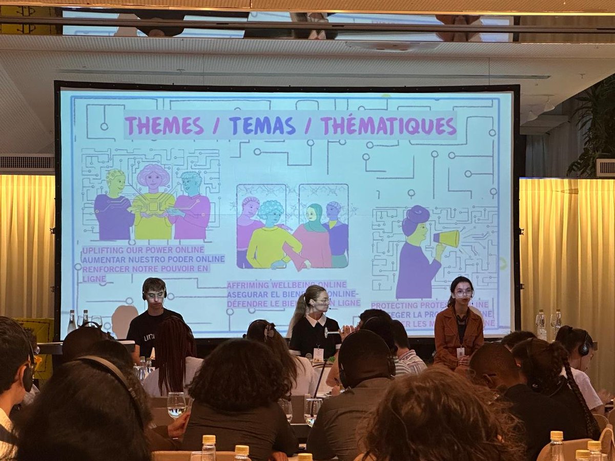 Hundreds of child & youth rights activists are attending @Amnesty's Global Youth Summit on Digital Rights in Buenos Aires and online this weekend We are learning about their experiences & proposals to build a digital world that respects the rights & well-being of young people