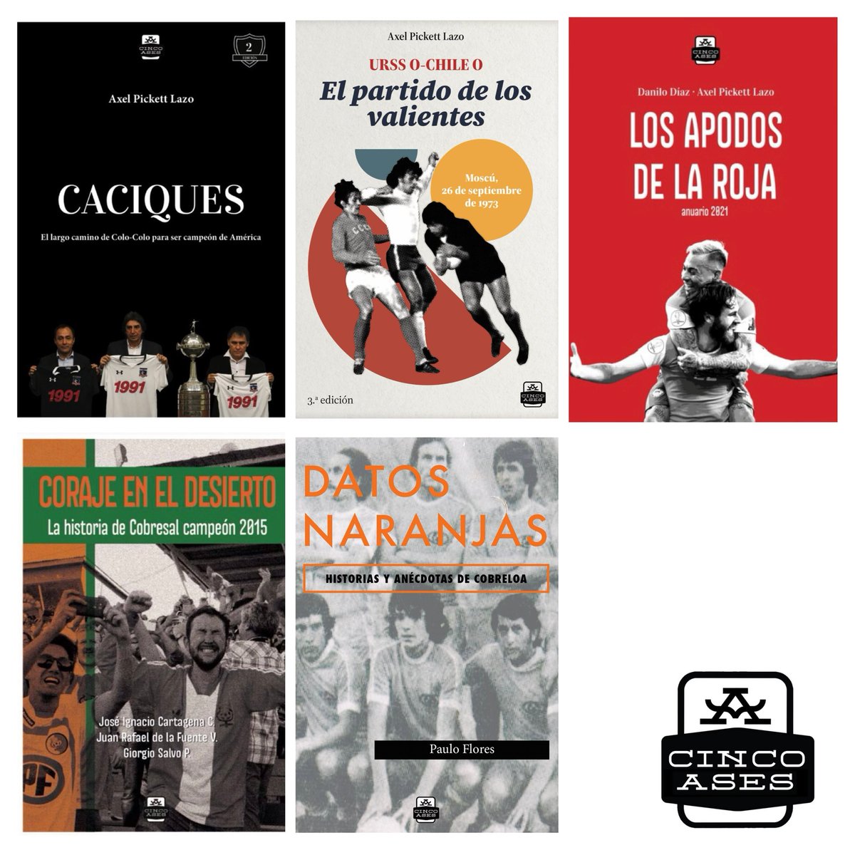 Les esperamos hasta mañana domingo, de 10 a 21 horas, en @filchile, en el zócalo de @Muni_Recoleta. Stand 5 de @LibrosCincoAses. Los mejores precios y ofertas especiales!