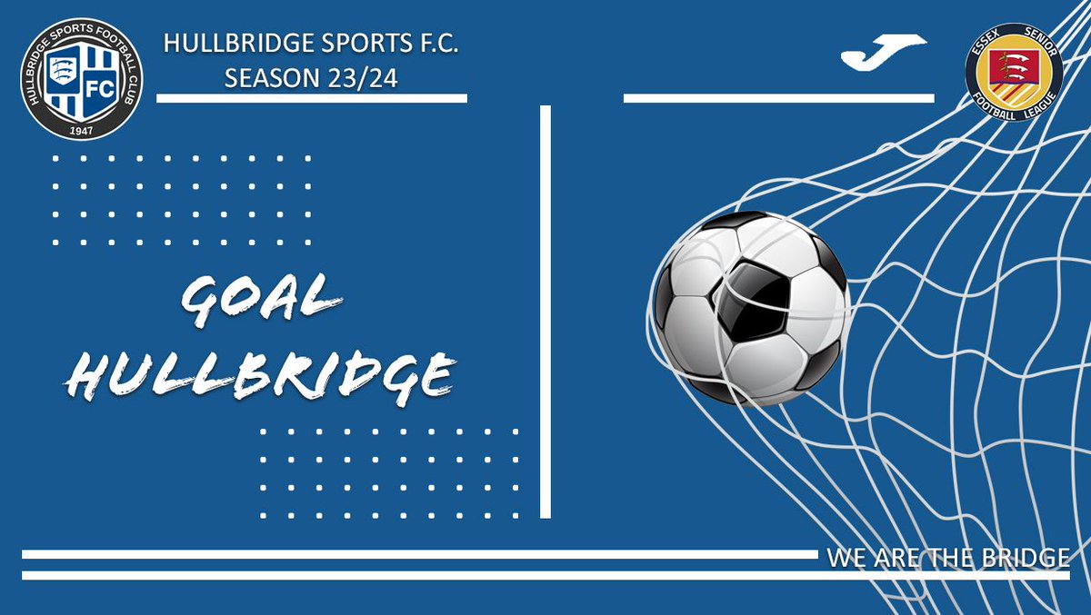 And Hullbridge score early!! Zayshaun Asamoah pounces on a goalie mistake to net from close range! Hullbridge 1-0 Takeley