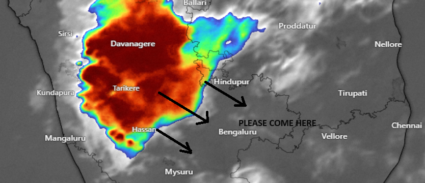 Dear Cloud mass, please come to our city  with your precious rain 🙏🏻

Its been ages since you have visited us!

#KarnatakaRains #Bengaluru #bangalorerains