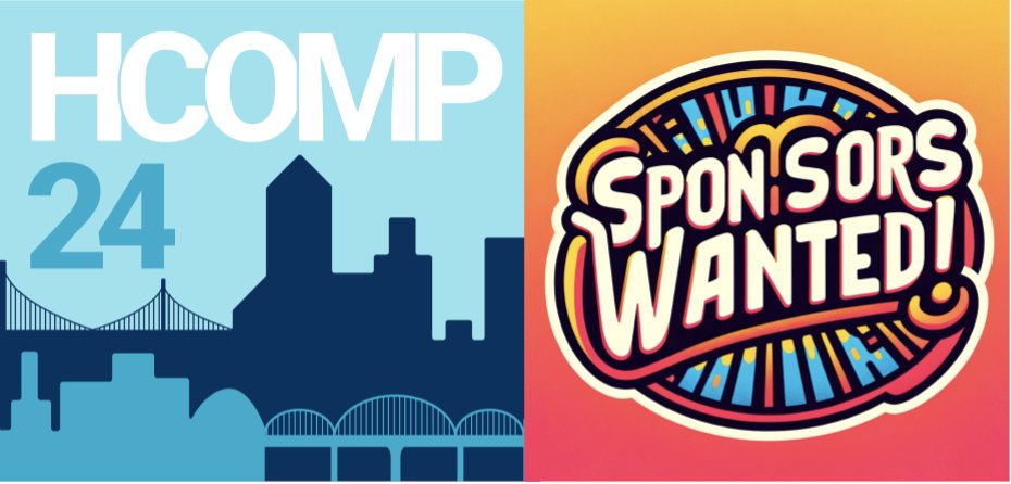 🚀🤖 Exciting News! #HCOMP2024, focusing on 'Responsible Crowd Work for Better AI,' invites you to become a sponsor! Join us in Pittsburgh from Oct 16-19, elevate your brand and connect with global AI talent. #AISponsorship. humancomputation.com/sponsors.html