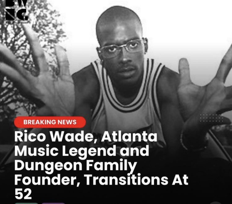 thisdjchill's tweet photo. OMG!!!!   Hated to wake up to this today….    #RIPRico https://t.co/8ClSQUCdbO